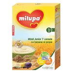 Cereale cu banane si prune Musli Junior 7, +12 luni, 250 g, Milupa