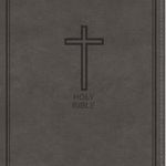 NKJV, Deluxe Gift Bible, Imitation Leather, Gray, Red Letter, Thomas Nelson