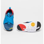 Nike, Pantofi sport cu benzi incrucisate Flex Advance, Rosu/Bleumarin, 28 EU