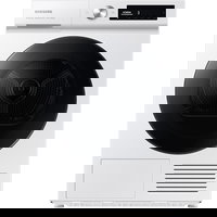 Uscator de rufe DV90BB7445GWS7 Bespoke, Pompa de caldura, 9 kg, Clasa A+++, QuickDrive, AI Control, AI Dry, Alb, Samsung
