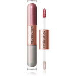 Makeup Revolution Double Up lichid fard ochi 2 in 1 culoare Luminous Bronze 2x2,2 ml, Makeup Revolution