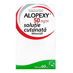 Alopexy solutie cutanata, 50mg/ml, 60ml, Pierre Fabre, PIERRE FABRE SANTE FRANTA