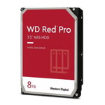 HDD Western Digital Red Pro, 8 TB, 7200 rpm, 256 mb, NAS, SATA-III 6 Gbps, 3.5inch, Western Digital