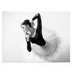 Tablou balerina pozitie dans, alb, negru 1929 - Material produs:: Poster pe hartie FARA RAMA, Dimensiunea:: 70x100 cm, 