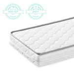 Saltea Quality pentru copii cu fata dubla din spuma Pur si spuma HR cu husa delicata 3 staturi 160x80x9 cm, Woodies Safe Dreams