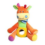 Jucarie plus D-Toys pentru bebelusi - Girafa Ziggy