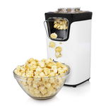 Aparat pentru popcorn STARCREST SPM-1100WH, 1100 W, Alb Negru, STARCREST