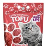 Asternut igienic pentru pisici Tofu Piersica, Mon Petit 5 l, Mon Petit Ami