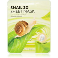 Masca tip servetel de fata hidratanta 3D cu filtrat de melc, 23 grame, Missha