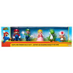 Set 5 figurine Mario Nintendo, Super Mario si Prietenii sai, Super Mario