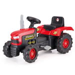 Tractor cu pedale dotat cu volan usor de manevrat, 52 x 43 x 83 cm, maxim 35 kg, Dolu