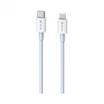 Cablu Devia Smart PD USB-C pentru Lightning 3A 20W alb