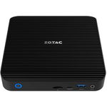 ZBOX Edge CI341, Procesor Celeron N4100 1.1GHz Gemini Lake, no RAM, no HDD, UHD Graphics 600, no OS, ZOTAC