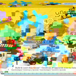 Joc de constructie MEGA BLOKS, 92 piese, 1-3 ani