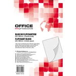 Rezerva hârtie pentru flipchart, 70g/mp, 65x100cm, 50coli/top, Office products - velina, Office Products