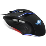 Mouse Gaming Spirit Of Gamer M-10 Elite Gaming S-EM10 4000DPi Optic 7 Butoane Negru 3700104435476