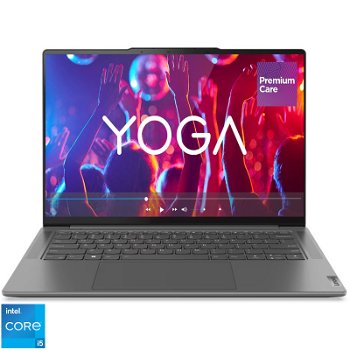 Laptop Yoga Pro 7 14IRH8 14.5 inch 3K IPS 120Hz Intel Core i5-13500H 16GB DDR5 1TB SSD nVidia GeForce RTX 3050 6GB Storm Grey, Lenovo