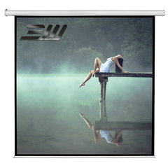 Ecran de proiectie electric Blackmount 1/1EL200RC, marime vizibila 200cm x 200cm