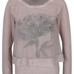 Bluza cu aspect 2 in 1 roz prafuit - DEHA, DEHA