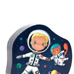 Puzzle progresiv 4in1 - Micul Astronaut, Eureka