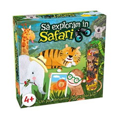 Joc educativ Sa exploram in safari!