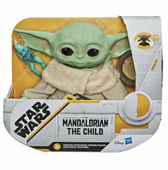 Figurina de plus Baby Yoda Star Wars, 19cm Figurina de plus Baby Yoda Star Wars, 19cm