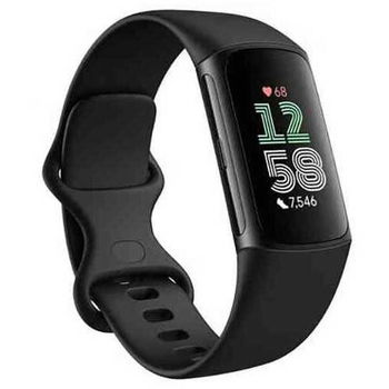 Bratara Fitness Charge 6 GPS Glonass Bluetooth NFC Negru, Fitbit