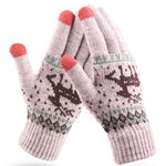 Manusi Touchscreen, Techsuit Raindeer Woolen (ST0002), Khaki