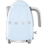 Fierbator Smeg KLF03PBEU, 2400W, 1,7 L, Bleu, Smeg