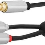 Cablu de suflare Mufă 1x2 RCA Cupru Blow Splitter 91-240