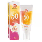 Spray bio protectie solara SPF 50 ey!, 100ml, Eco Cosmetics