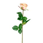 Fir floare artificiala Peony Roz, 55 cm, 