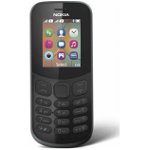 Telefon NOKIA 130 2017, 4MB RAM, 2G, Dual SIM, Black