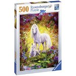 Ravensburger - Puzzle Unicorn si manz, 500 piese