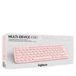 Tastatura Logitech K380 Mac Multi Device Bluetooth Rose PC