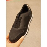 Pantofi sport negru si alb cu siret 6 buc/ serie ENGROSS, 
