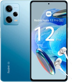 Telefon XIAOMI Redmi Note 12 Pro 5G, 256GB, 8GB RAM, Dual SIM, Sky Blue