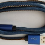 USB 2.0 de tip C blugi premium m-2 CC-USB2J-AMCM-2M-BL, Gembird