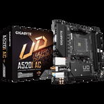 Placa de baza GIGABYTE A520I AC, AMD A520, socket AM4