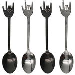 Set 4 lingurite - Rock Hand Spoons, Winkee