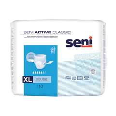 Chilot elastic absorbant Active Classic, Extra Large, 120 - 160 cm, 10 bucati, Seni Chilot elastic absorbant Active Classic, Extra Large, 120 - 160 cm, 10 bucati, Seni
