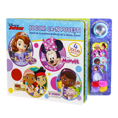 Jocuri ca-n povesti. Joaca-te cu prietenii preferati de la Disney Junior! - Disney, Litera Promo