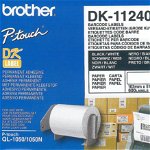 Etichete de hartie Brother DK11240 pentru coduri de bare, Brother