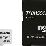 300S 256 GB microSDXC, card de memorie (UHS-I U3, clasa 10, V30, A1), Transcend