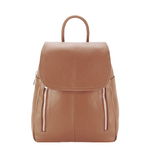 Rucsac din piele naturala Veronica 123 Camel, Made in Italy