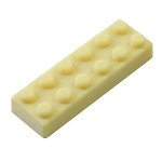 Snack Ciocolata 8.1 x 2.7 x H 1.5 cm - Matrita Policarbonat Lego, 12 cavitati