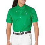 Imbracaminte Barbati adidas Golf Aeroready Play Green Monogram Polo Green, adidas Golf