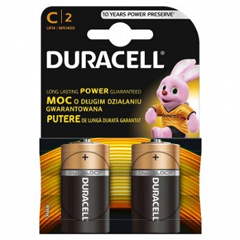 DURACELL baterii Basic C LR14, 2buc