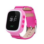 Ceas Smartwatch pentru copii M03B, GPS Tracker + Telefon, Alarma SOS, Roz
