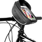 Geanta Bicicleta Cu Suport Pentru Telefon Pentru Ghidon - Wozinsky Wbb16bk, Negru